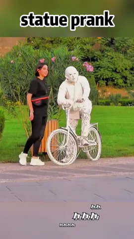 Statue prank #prank #tiktok #foryou #LanguageLearning #statue 