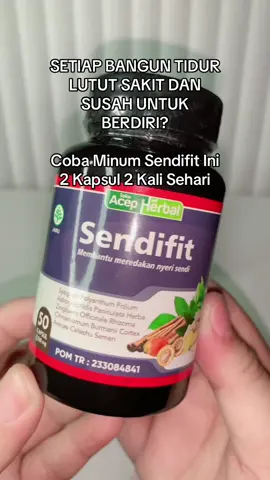 Bangun Tidur Sering Sakit Lutut? Coba Konsumsi Sendifit Ini Ya🤭 #sendifit #kapsulsendifit #nyerilutut #sakitlutut #lututkaku