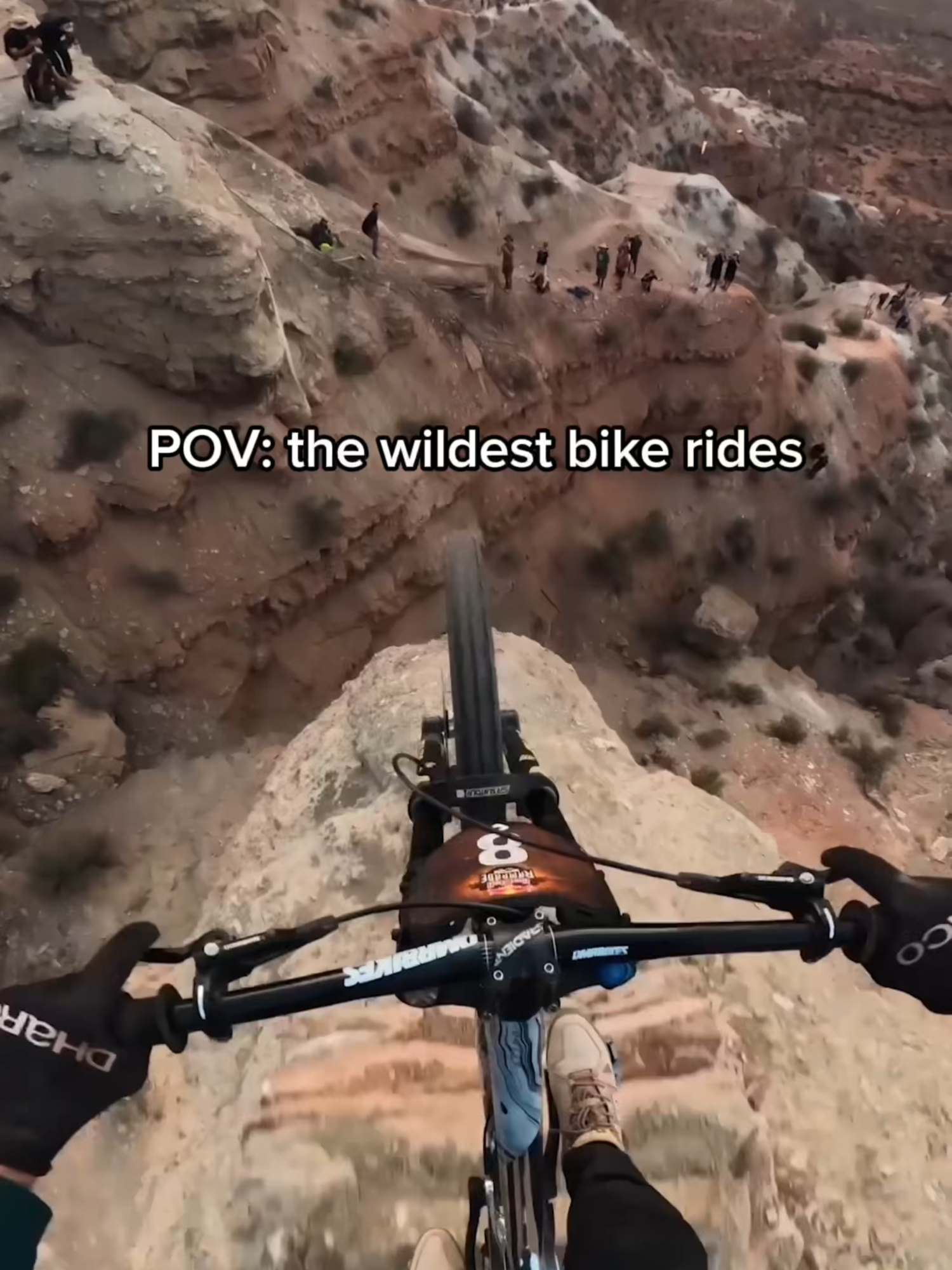 each POV is crazier than the last 👀 #redbull #givesyouwiiings #energydrink #bike #mtb