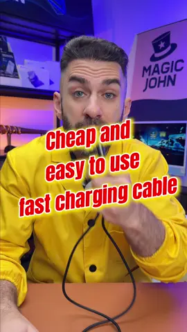 Durable, affordable, and powerful—this cable could last you ten years. #MAGICJOHN #foryoupage❤️❤️ #UK #london #fastchargingcable  