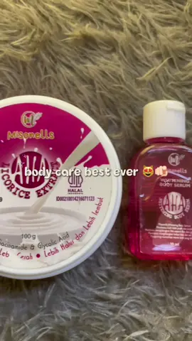 aku nobatkan bodycare ter the bestt 👆👆🥰 #perawatankulit #skincareroutine #misonellsbleaching 