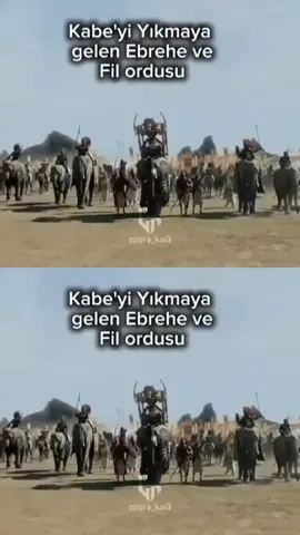 #kabeyi yıkmaya gelen ebrehe ve fil ordusu 