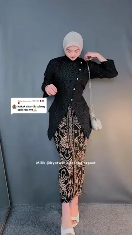 Membalas @PARTINI 🌹🌹🌹 spill semua disini #kebaya #kebayamodern #ootdkondangan #OOTD #ootdhijab 