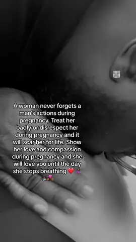 One of the best feelings in the world and still to this day he’s kept his word 🙏, my husband, my husband, my husband #Love #pregnancy #healthyrelationships #loveofmylife #viral