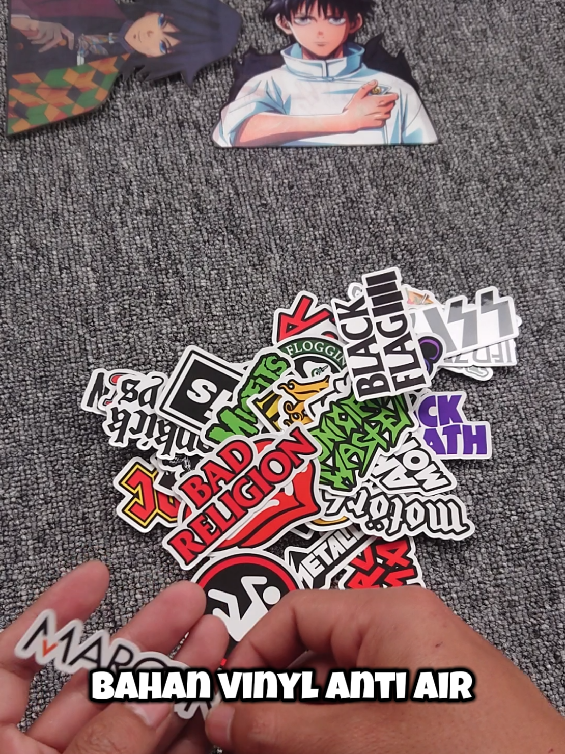 Koleksi stiker pack band rock isi 30 bahan vinly desain hd anti air #stikerband #stikervinyl #stikerbandrock #rock #stikerpack 