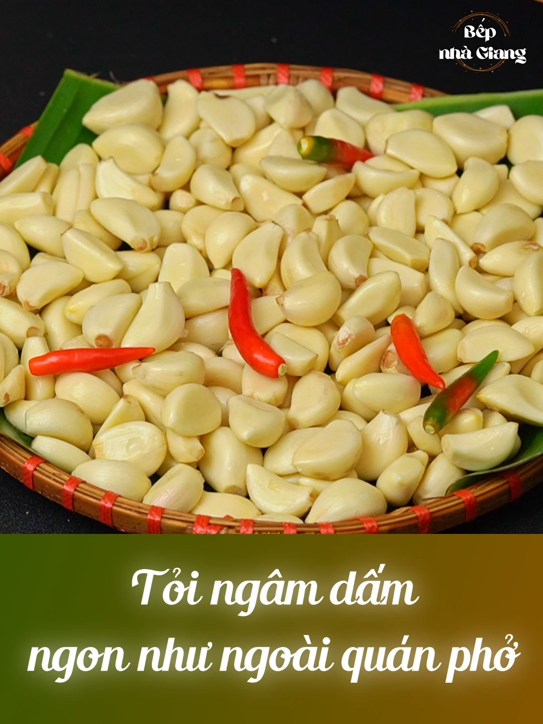 Bí quyết ngâm tỏi không xanh trắng giòn để lâu không hỏng #monngon #bepcuatuoi #toingam #monawnmoingay  #monngon #cooking #monngonmoingay #bepnhagiang  © Bản quyền của video này thuộc về Origin Media SJC © The copyright of this video belongs to Origin Media SJC