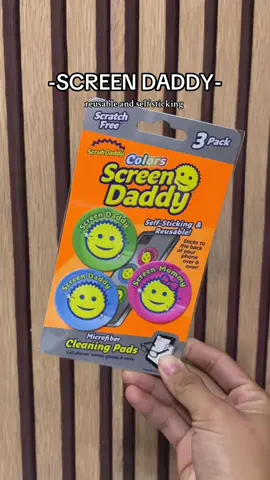 sobrang useful neto lalo nasa mga mahihilig mag picture🥹❤️ #screendaddy #microfiber #reusable #cleaningpad #scrubdaddy #screen #camera #pads 