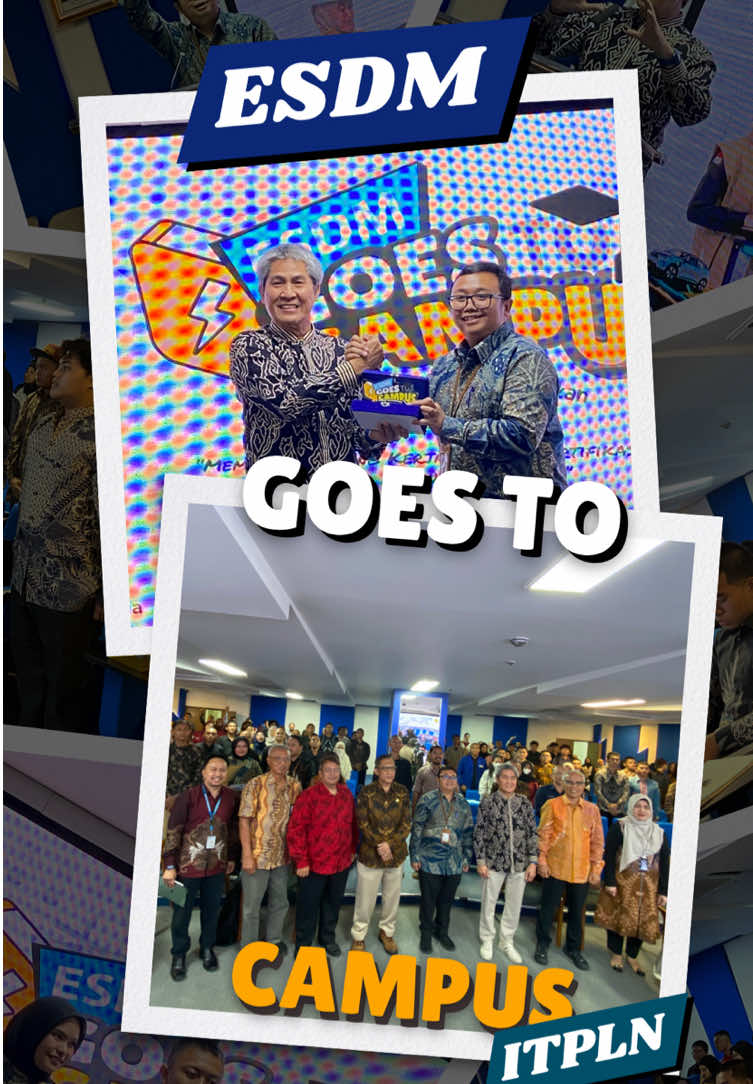KARIR CEMERLANG DI DUNIA KETENAGALISTRIKAN ITU NYATA!💡✨ Melalui ESDM Goes to Campus, Kementerian ESDM buktikan kalau sertifikasi + skill adalah kunci bersaing di industri!  Dan di ITPLN, kamu bisa dapet dua-duanya lhooo So, tunggu apa lagi? 🤩👷🏼‍♀️⚡️ #esdmgoestocampus #sertifikasiketenagistrikan #gabungitpln 