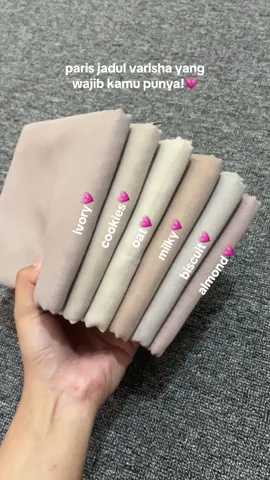 warna netral cocok ke semua warna outfit💗 #varisha #parisjadulvarisha #parisjadul #fyp #segiempatparisjadul 