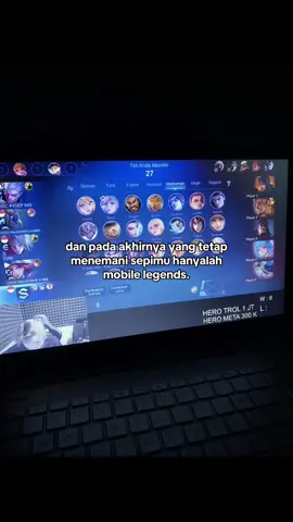 healing terbaik.                                                                #ml #mlbb #quotes #4u 