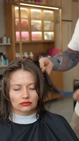 Part 2 of Hairstyle Tutorial. #newhairstyle #girlhairstyle #relax #hairtransformation #fory 