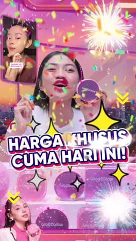 🍀 Jangan sampai kehabisaan! Perfect Pair Cushion Powder dari G2G yang bisa bantu cover imperfection di wajah dengan satset dan flawless ini sedang banting harga 💸💸 Jangan sampai kehabisan yaa checkout di TikTok live 💖  #G2G #PerfectPairCushionPowder #longlasting #makeuppemula #getreadywithme #fullcoverage #squalane #Cushion #powderfoundation 