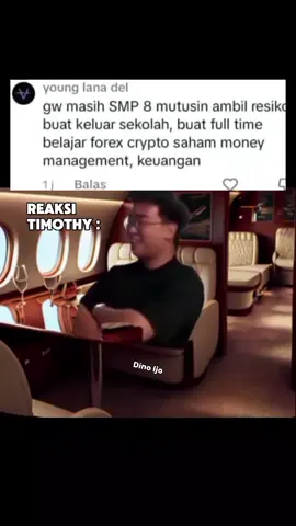 Duit aja kagak ada, malah masuk crypto 😂 #meme #dinoijo #timothyronald 