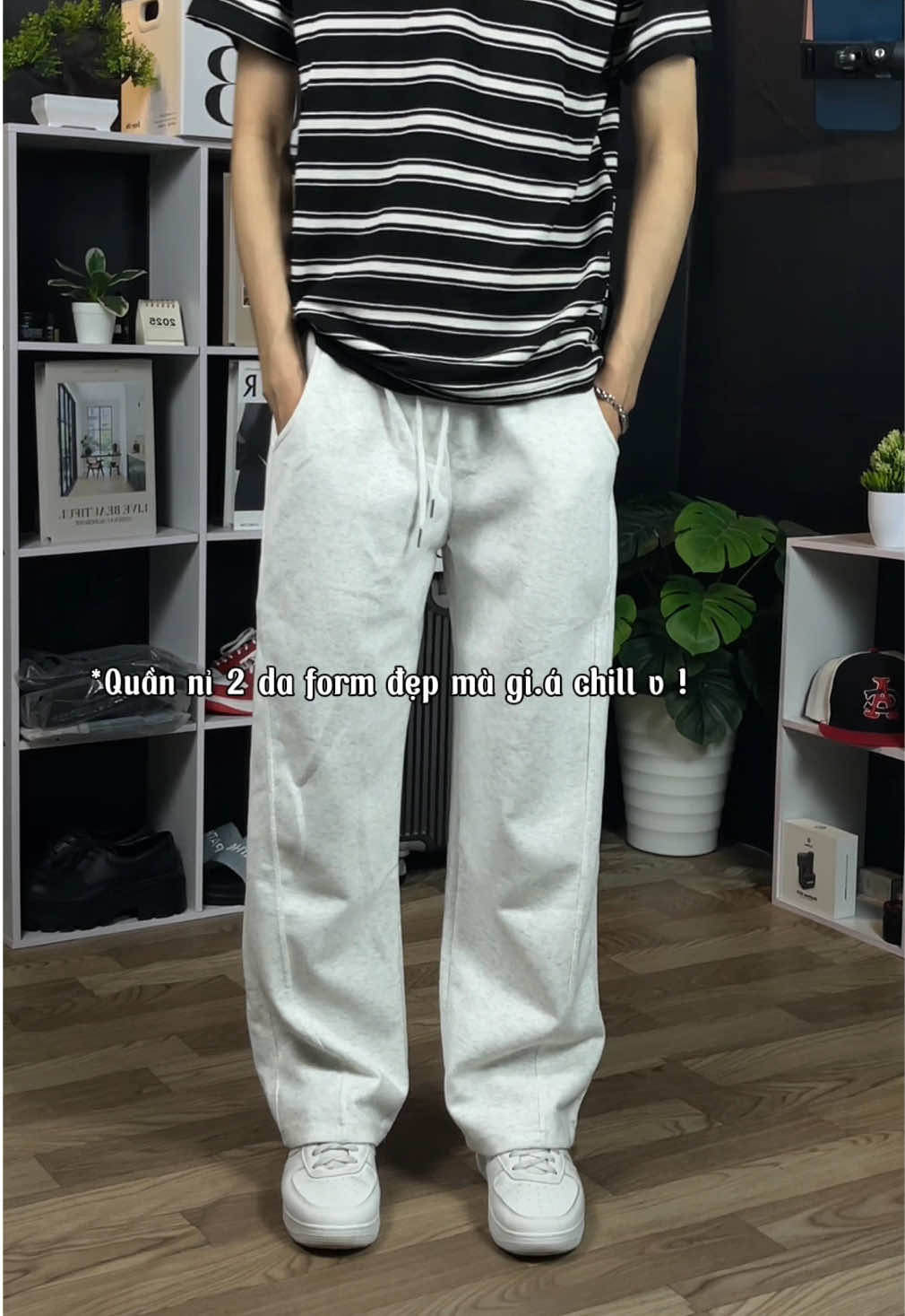 Quần nỉ 2 da Pnstore 👏,#xuhuong #OOTD #phoidonam #quanni #quanni2da 