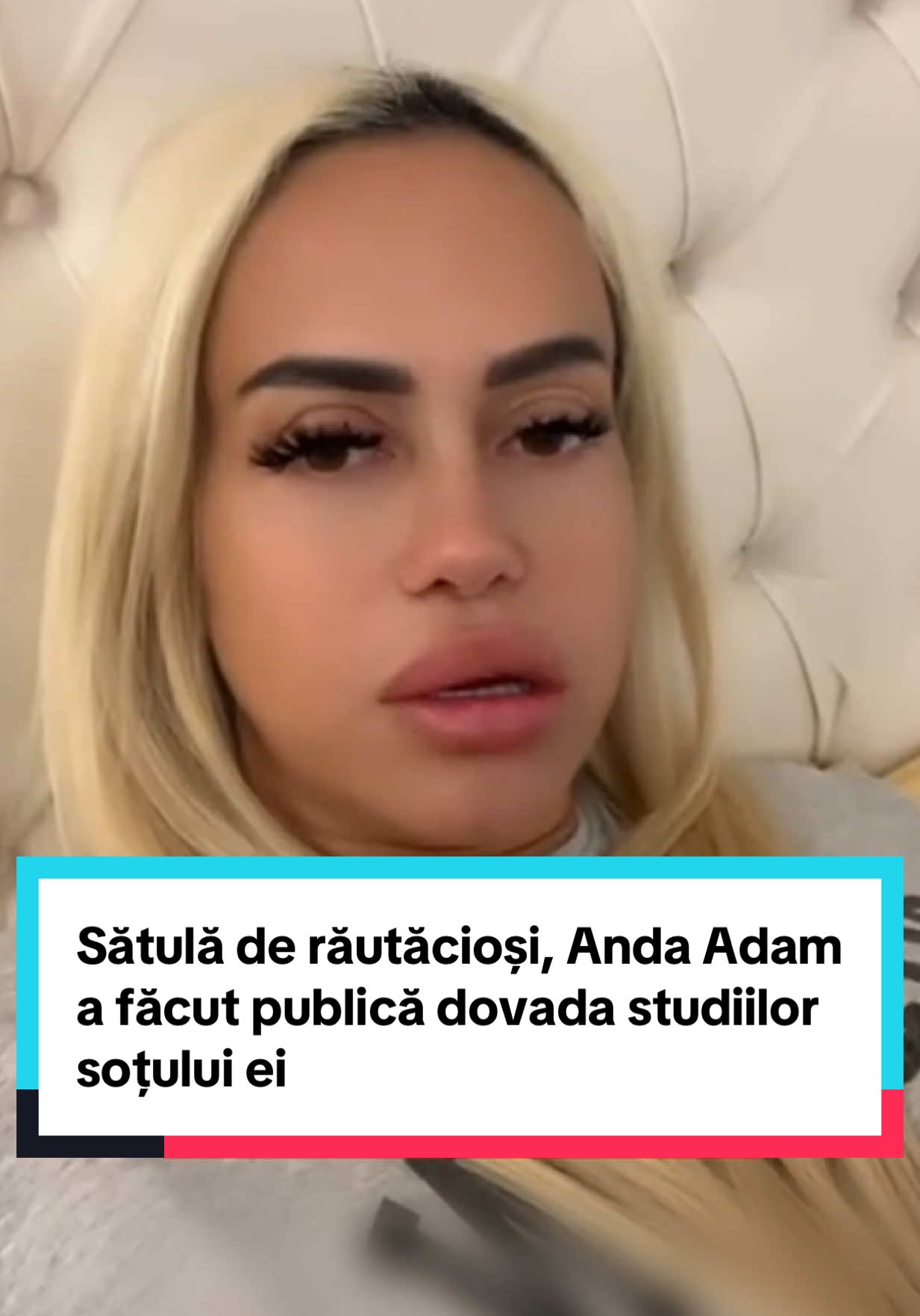 Anda Adam a răbufnit în urma comentariilor negative primite! Mai mulți fani ai emisiunii Asia Express l-au acuzat pe Joseph că minte în legătură cu studiile sale. Așadar, artista a sărit imediat să îi ia apărarea. Mai mult decât atât, vedeta a făcut publică dovada faptului că soțul său a studiat la Cambridge.  #andaadam #asiaexpress #showbiz #fyp #cancan 