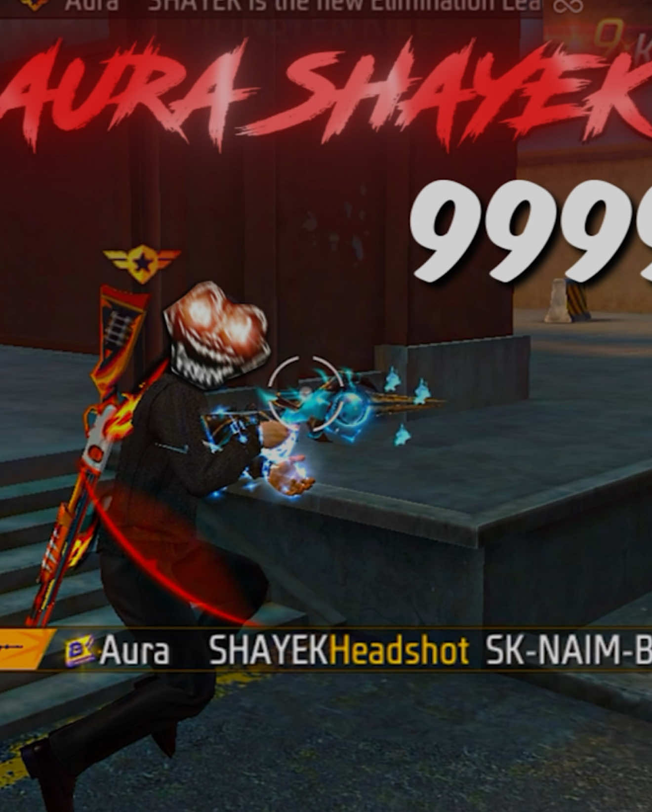 Feel My Aura ☠️ #shayek #foryoupage #freefire 