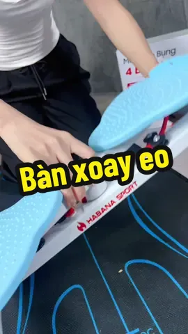 Bàn xoay eo tập bụng tại nhà #giammobung #giambung #banxoayeo 