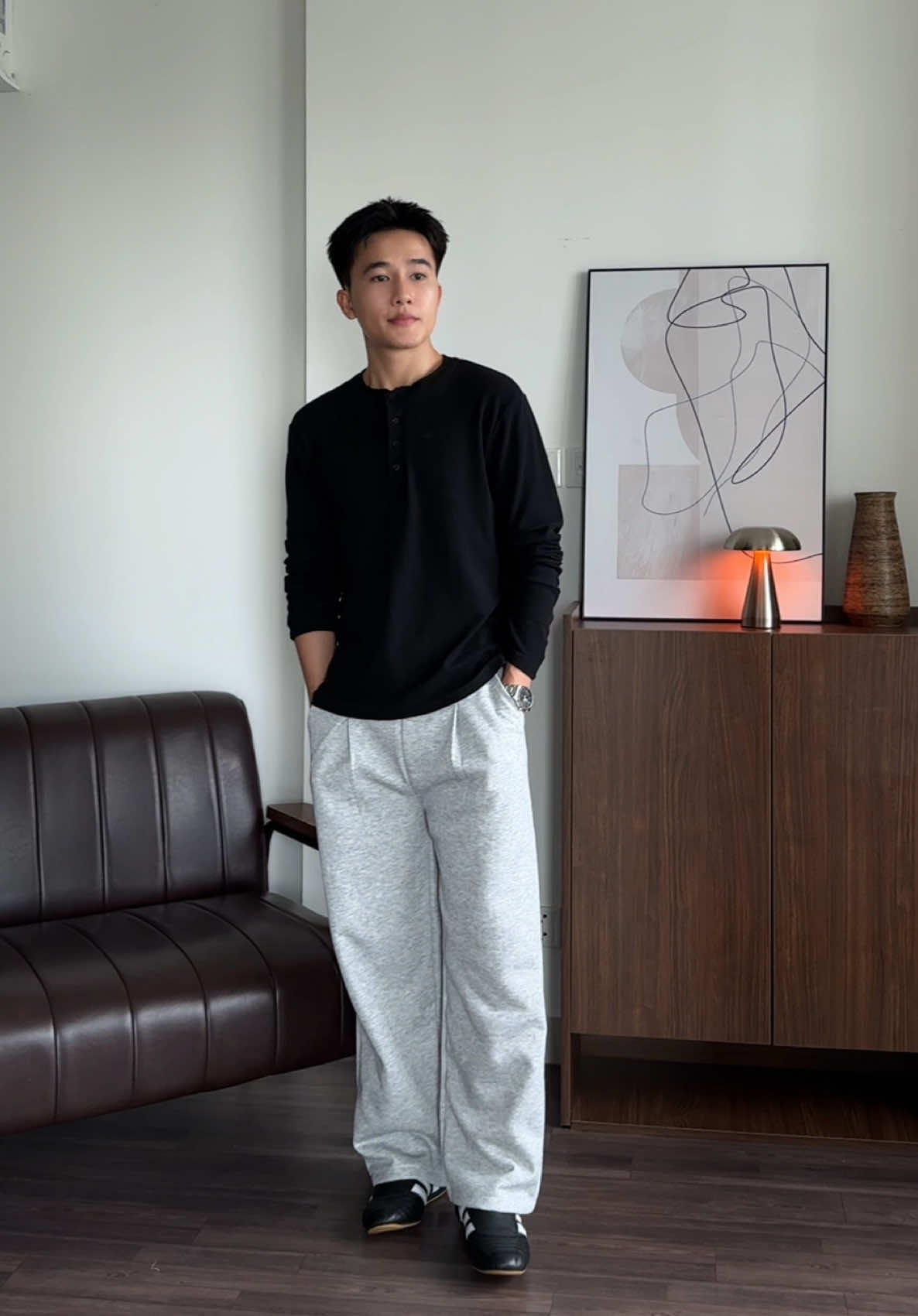quần nỉ form đẹp nà #outfit #fyp 