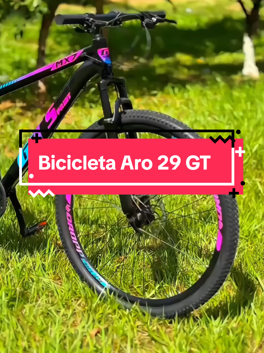 Bicicleta Aro 29 GT Sprint MX7 24V com Freio a Disco e Suspensão* #Bicicleta #BicicletaAro29 #BicicletaGTSprint #BicicletaGTSprintMX7 #Bicicleta24V