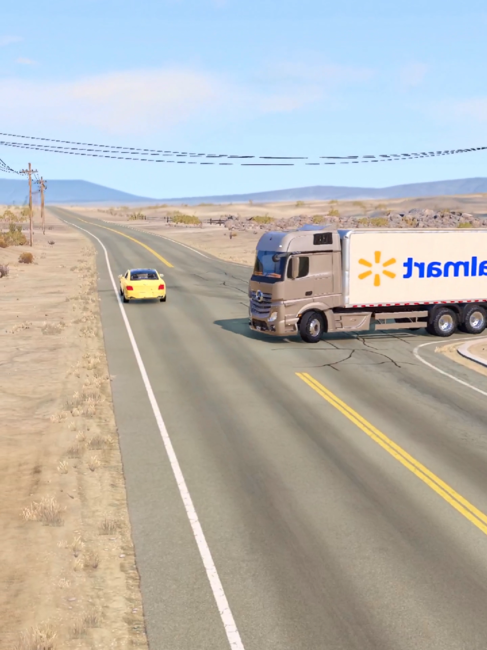 BeamNG.Drive🚘 Extreme Cars Physics Test! #fyp #usaroad #usadriving  #beamngdrive #ukroads 