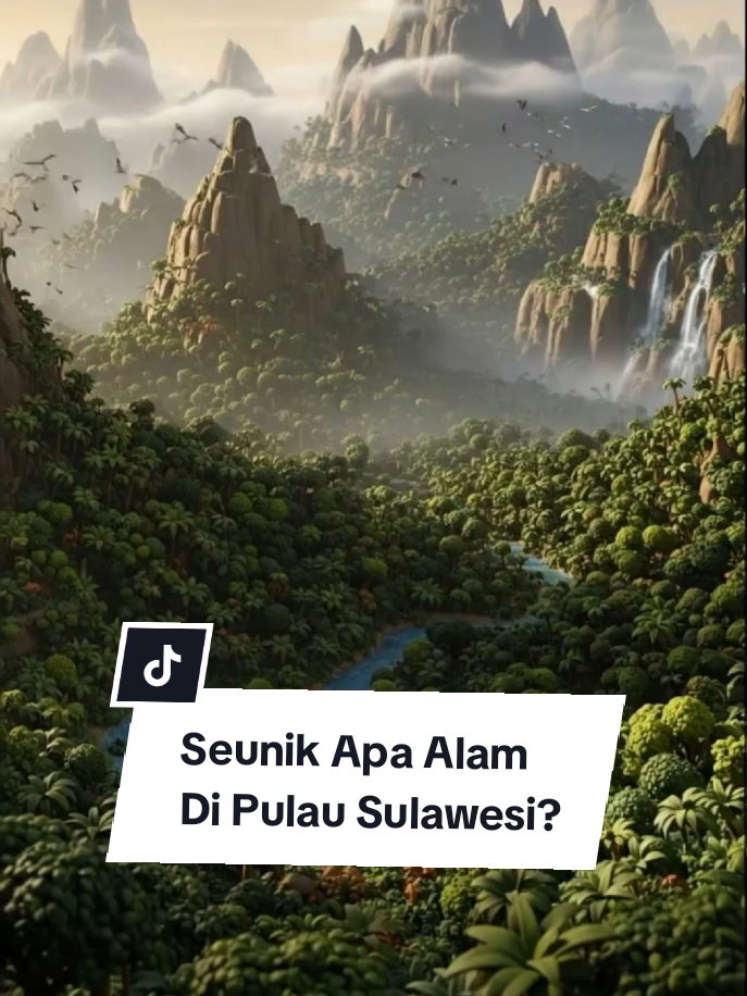 Keunikan Alam Sulawesi: Dari Bentuk Pulau, Hewan Aneh, hingga Laut Kaya Biota Sulawesi dikenal sebagai salah satu pulau paling unik di Indonesia. Bentuknya menyerupai huruf “K” dengan bentang daratan yang rumit, dihuni oleh satwa endemik langka seperti babirusa, anoa, dan tarsius bermata besar. Tidak hanya daratannya, lautan Sulawesi juga termasuk dalam segitiga karang dunia yang menyimpan ribuan spesies biota laut. Video ini membahas keanehan sekaligus keindahan alam Sulawesi yang menjadikannya laboratorium alam hidup di Indonesia.