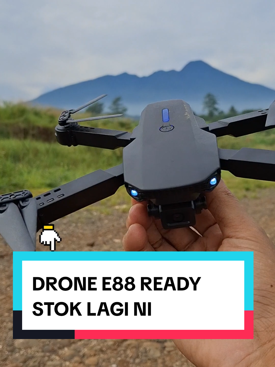 Membalas @tomansnakhet stok nya sudah ready lagi kak. DRONE E88, promo di bawah 200 ribu, tapi promo terbatas dan stok juga terbatas ya. Drone ini khusus pemula, sebelum beli drone yg harga nya jutaan ini rekomendasi buat belajar drone, kapasitas baterai 1800 MaH ( Max 15 menit penerbangan ) Jarak Maximal sd 100 meter ( saran saya jangan terlalu tinggi ya ) drone ini gak ada GPS nya, dan tidak ada anti nabrak, drone ini sudah ada kamera, tapi jangan harap kamera jernih dan stabil ya, yaaa makllum lah namanya juga drone murah, kalau mau kamera yg bagus saran saya langsung aja beli drone yg harga nya jutaan. ini saya sampaikan apa ada nya ya, urusan nanti ada yg beli atau tidak itu bukan urusan saya lg, tapi itu sudah urusan Allah 🙂🙏 #drone #dronemurah #dronee88 #dronepemula #promoguncang1010  . drone, drone e88, promo drone, drone murah, drone pemula, wib gajian, cuan tanpa batas, bangzoel86, 