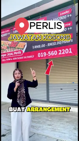 Minat dunia makanan Jepun? Jom sertai kami !👨‍🍳 Kami sedang mencari pekerja! 📍 Lokasi: Kangar Jaya, Perlis. #sushiya #sushiyamalaysia #sushiyautara #sushilovers #sushiroll #sushi #sushitime #sushibae #Foodie #malaysia #penang #kedah #perak #perlis #viral #trending #lunch #dinner #brunch #salmonsushiya #salmon #rajasalmon #murah #fyp #foryou #foryoupage