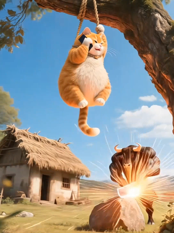 #creatorsearchinsights  #Orangecat#funnycat#cartoon#positivevibes 