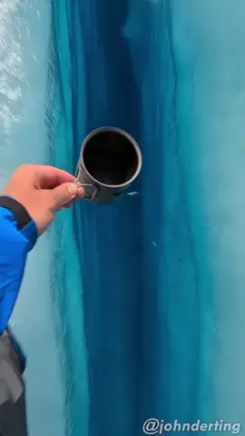 These glacial puddles are very dangerous even though they are really viral. And the reason why may really suprise you! #shorts #facts #why #how #ice