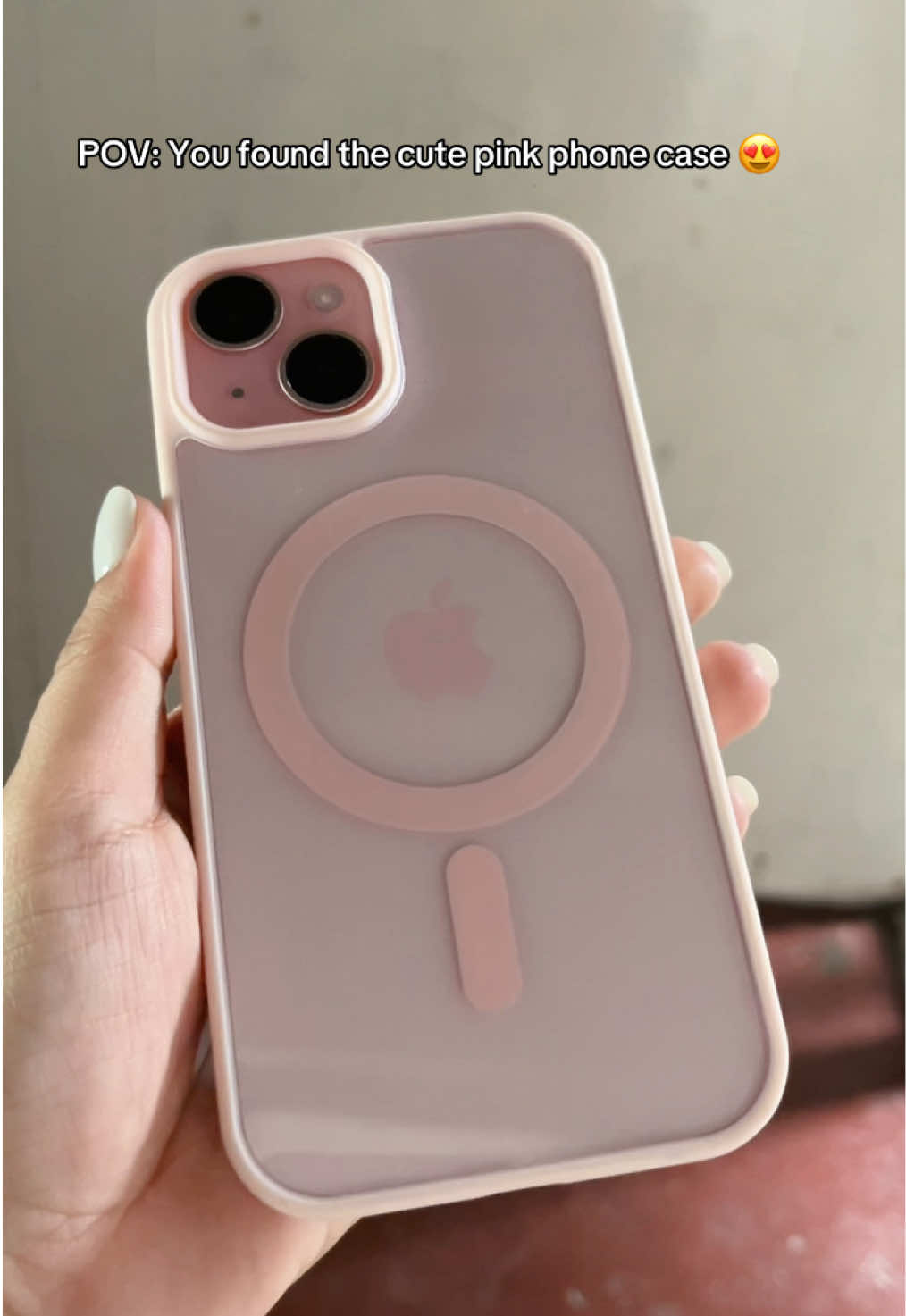 POV: You found the cute pink phone case 😍 #iphonecase #phonecasing #case #caseiphone 