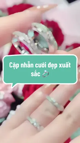 Cặp nhẫn cưới đính xoàn thiên nhiên đẹp xuất sắc #trungdiamond #thanhtrungdiamond #thanhtrunglongngoc #nhancuoi #nhẫncưới 