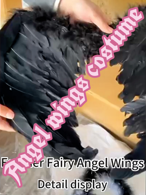 👼 angl wings 🪽and head piece 😇#creatorsearchinsights  #angelwings #angelwingscostume  #halloweencostume  #kidscostume