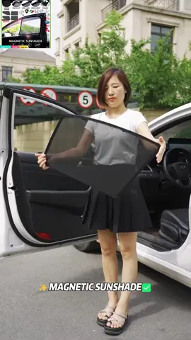 Pakai je Sunshade Magnetic. Kurang panas siap bagi privasi. #sunshade #sunshademagnet #sunshadekereta #carsunshade #aksesorikereta#fyp 