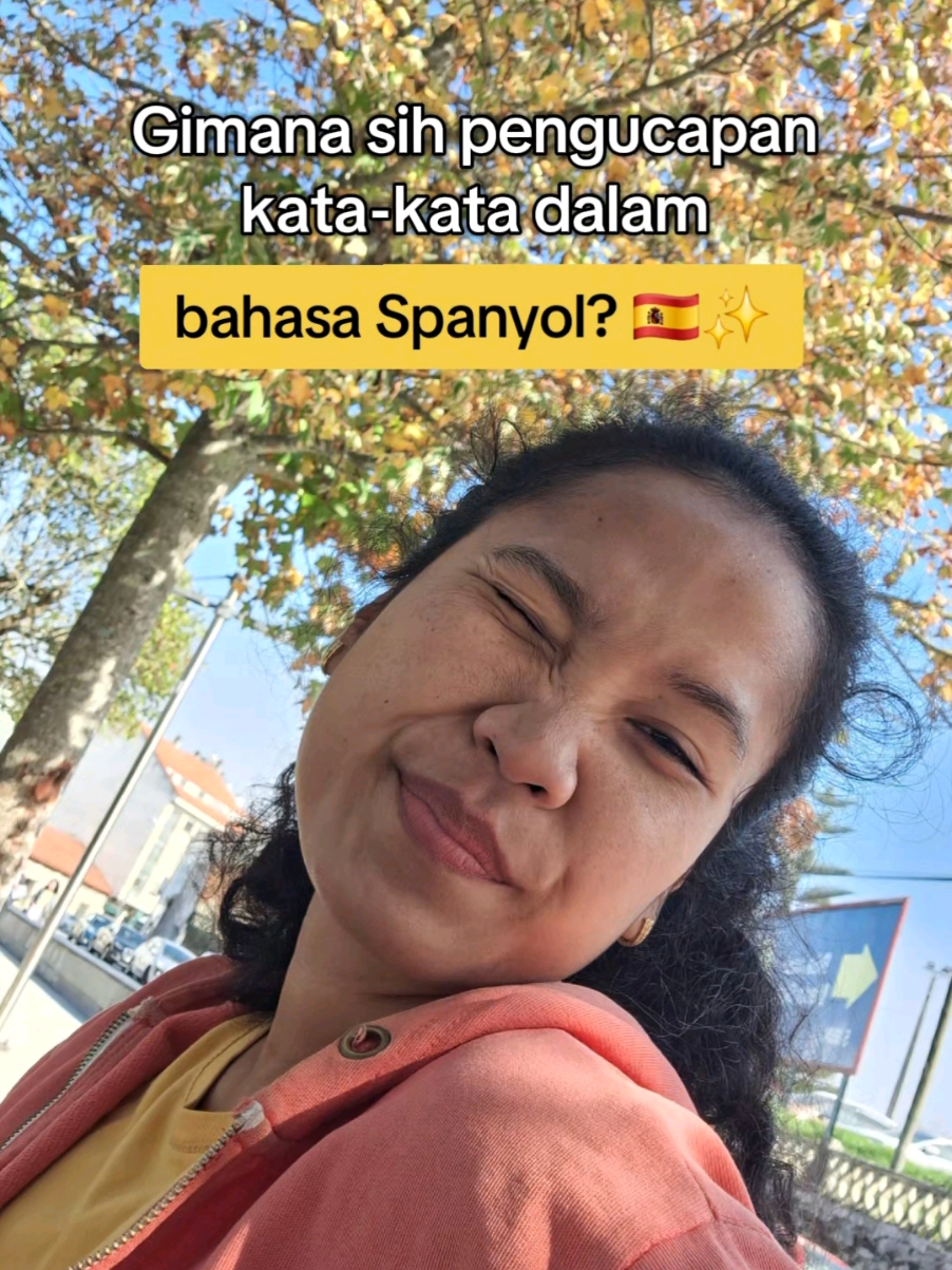 Replying to @abdillahnst17 Kira2 begini cara pengucapan kata-kata dalam bahasa Spanyol. Jujur, ketika aku ngobrol, antara otak dan lidah juga beberapa kali ga sinkron, karena belum terbiasa. Kuncinya, pelan-pelan aja. Namanya juga masih belajar, kan? 🫶🏽🫶🏽 Fyi, ini aksen spanish dari Spanyol utara, karna kalo kalian ketemu spanish dari Spanyol selatan atau latin, bakal beda lagi aksennya. Hope it helps! 🫶🏽🇪🇸 #spain #spanyol #español #learninglanguages #learningspanish #speakingspanish #bahasaspanyol #lifeinspain #tinggaldispanyol 