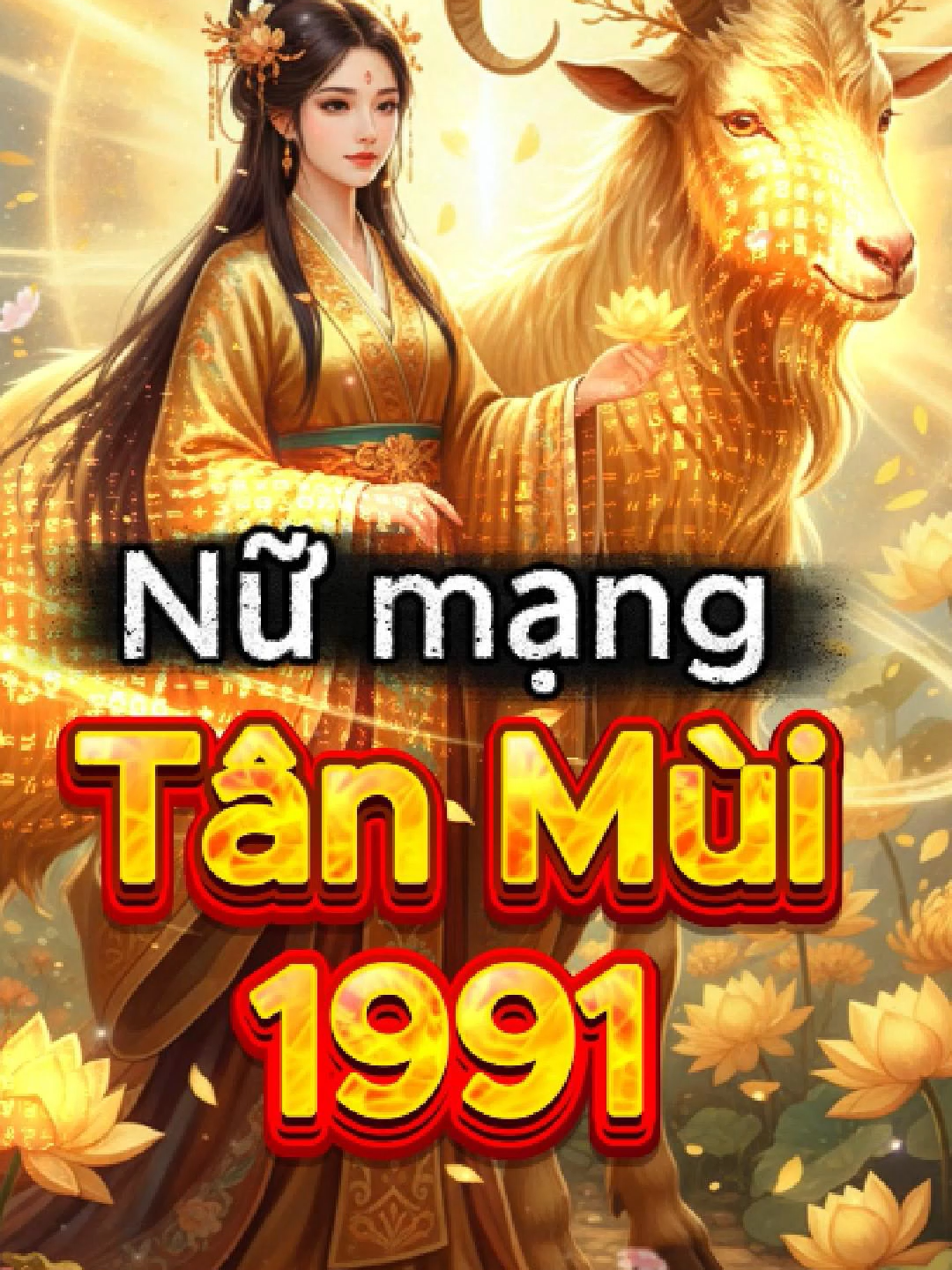🔮 Tử vi nữ Tân Mùi 1991 – cuộc đời nhiều truân chuyên 💔, tình duyên lận đận 💕, sự nghiệp gian nan 💼. ⚠️ Năm 2028 (37 tuổi) là hạn nặng nhất cần lưu ý ❗ ✨ Sau 40 tuổi vận số đổi khác 🌈, đón phú quý 💎 và an yên 🌸. 👉Nếu bạn là nữ Tân Mùi, hãy để lại một chữ Tin cho chính vận mệnh của mình ⚠️ Tử vi chỉ mang tính tham khảo. Quan trọng là tu tâm – tích đức – sống tốt để tự tạo phúc và thành công cho bản thân #tuvi12menhcach #tuvi #fyp #tanmui1991 #tanmui #1991 #tuvi12congiap #tuvi2025
