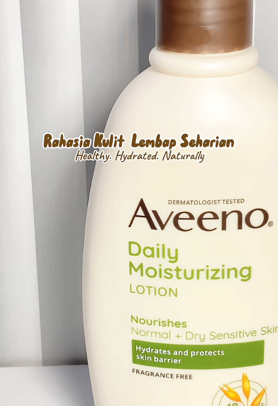 Punya masalah kulit kering dan sensitif? Coba deh pake Aveeno Daily Moisturizing Lotion, bikin kulit lembap seharian, sehat, dan cantik alami. @Aveeno Indonesia  #aveeno #aveenoindonesia #kulitsensitif #kulitkering #tripleoatcomplex #lotion #lotionviral #bodylotion #handbody #bodycare 
