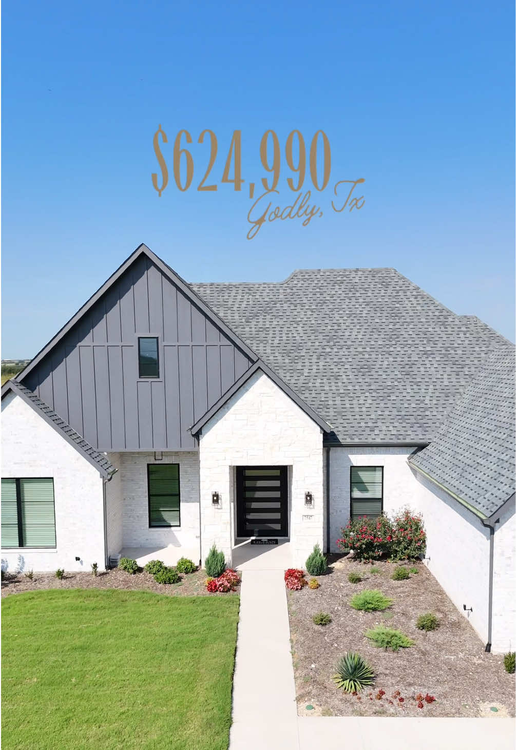 Welcome to your New construction home in Godly, TX! $624,990 | 1 ACRE Lot Home Features: • 5 Bed 3 Bath | 2,969 sqft  • 3 car Garage  • Multi-Gen Suite  Follow | Save | Share Patricia Duran | Realtor Evolve Real Estate Habló Español  Looking to buy or sell send me a DM or click the link in the bio