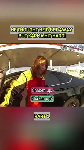 He Thought He’d Get Away… But Karma Hit Hard!#cops #bodycam #police #foryoupage #1 