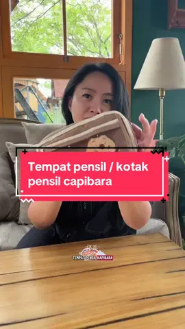Tempat pensil capibara muatannya banyak ! #fyp #tempatpensil #kotakpensil #capibara #backtoschool 