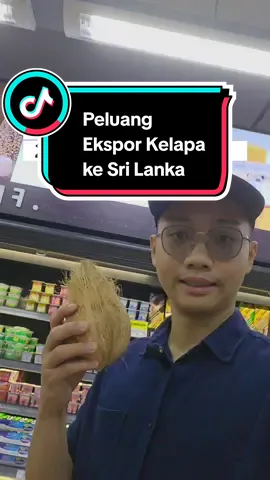 🥥 Sri Lanka impor 200juta Kelapa 😱 🇱🇰 Ekspor utama Sri Lanka adalah dari industri kelapa. Tapi, kelapa lokal gak cukup untuk penuhin permintaan ini. 🌴 Tau siapa pemasok utamanya? Yess.. Indonesia Tertarik eksekusi? Komen 