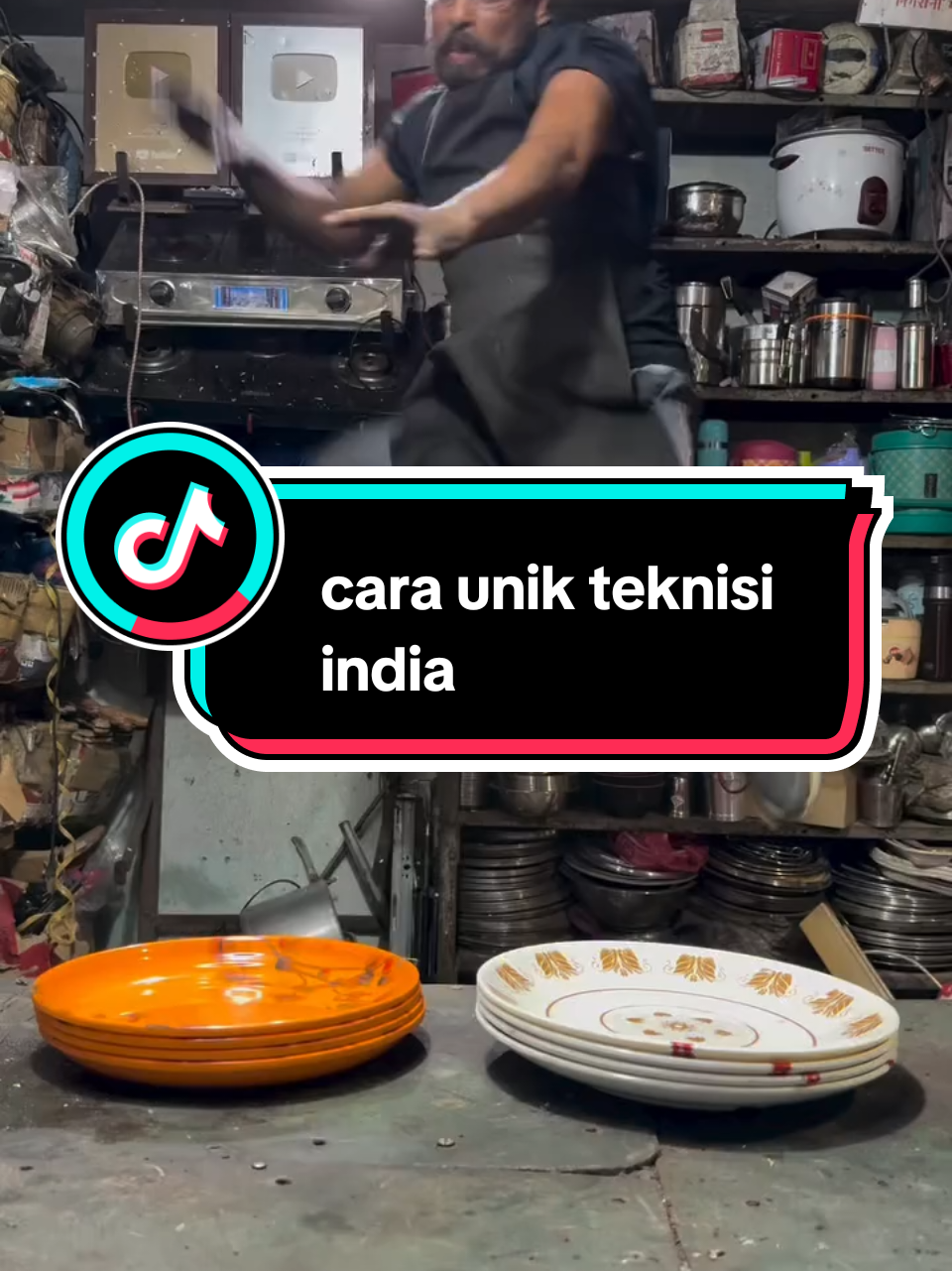 cara unik teknisi india melakukan perbaikan barang rusak. #viral #teknisiindia #postinganlucu #sorotan #humor 