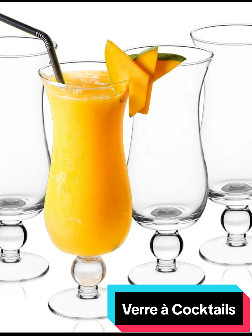 VERRE À COCKTAIL (430ML : 6 À 8500) #verre #cocktail #dessert #viral #baracocktails 