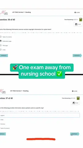 🚀 One exam away from nursing school ✅ #TEASExam #StudyWithMe #NursingLife #ExamPrepTips #TEASSuccess