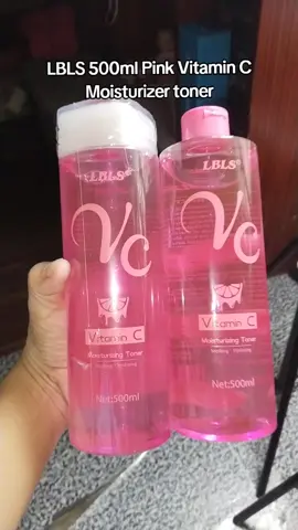 LBLS 500ml Pink Vitamin C Moisturizer toner for all skin types