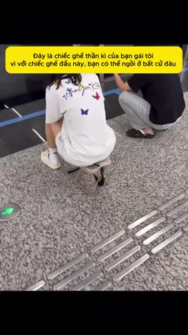 Chiếc ghế thần kì của bạn gái #couple 