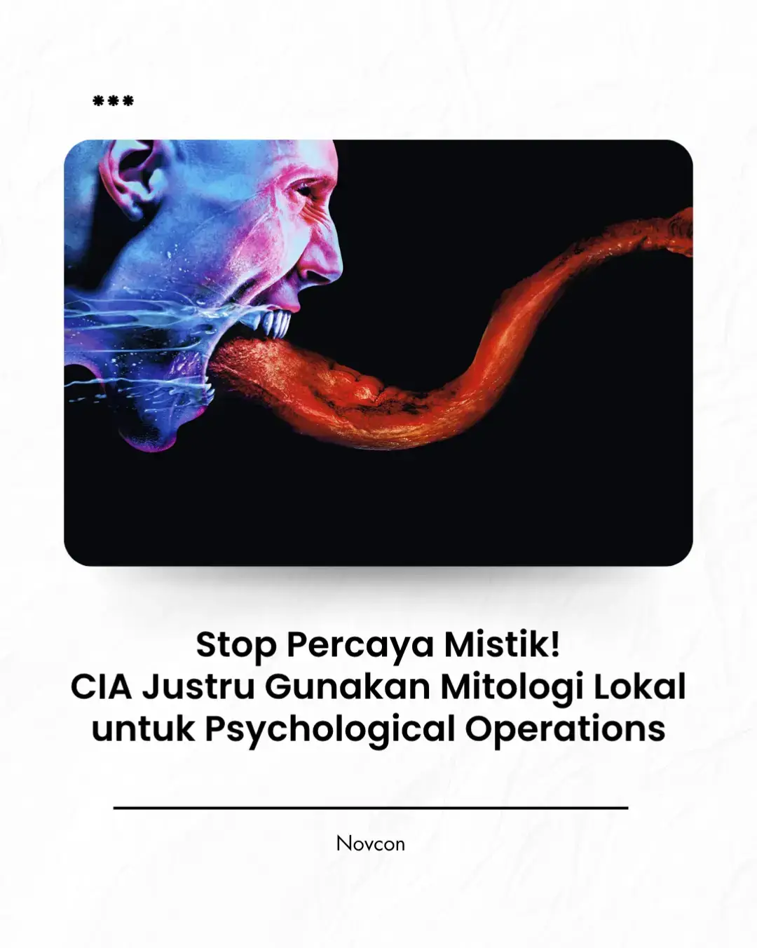 Philippines in the 1950s, the CIA employed an unusual psychological warfare strategy: exploiting local mythology. One of the most infamous tactics was the use of the aswang legend, a terrifying vampire-like creature from Filipino folklore. By rekindling rural communities’ fear of the aswang, American intelligence managed to spread paranoia among Huk fighters without always resorting to direct military force. Edward Lansdale, an American intelligence officer with extensive experience in psychological operations, became the key figure behind this strategy. Lansdale had previously helped rebuild the Philippine military intelligence network after World War II and was known for his creativity in using culture and mass psychology as weapons. He realized that fear rooted in traditional beliefs could be far more effective than ordinary propaganda, so the aswang myth was turned into a tool to weaken rebel morale. The “aswang operation” was carried out by spreading rumors in villages that the creature roamed Huk-controlled areas. To reinforce this fear, the CIA even staged events on the battlefield: one captured Huk fighter was killed with wounds resembling vampire bites, his blood drained, and his body left behind for comrades to find. When the corpse was discovered, fear spread rapidly, causing many Huk troops to abandon their positions. In this way, collective fear was weaponized into a tangible form of psychological warfare. #kuyang  #psikologi  #kuntilanak  #horror  #philippines 