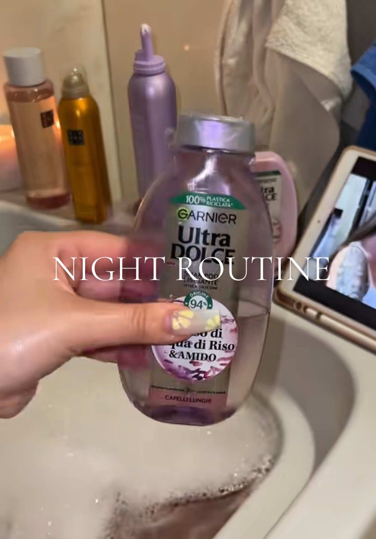 Night routine✨ #asmr #asmrroutine #nightroutine #lamiaroutineasmr #skincare 