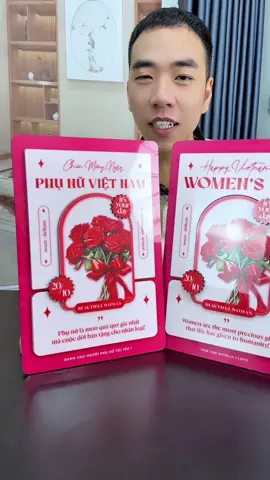 Quà Tặng 20/10 Ý Nghĩa Thiệp gỗ để bàn #quatang20thang10 