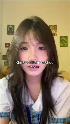 Khmer girls and uniforms 🇰🇭#cambodia #cambodiagirl #xybca #khmer #pyfツ 
