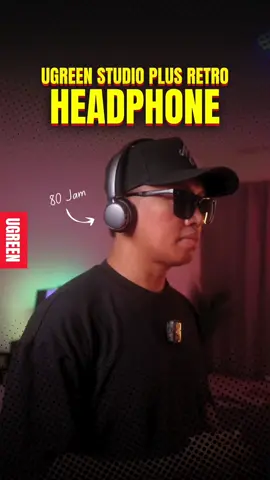 Retro style! Design lawa audio sedap harga murah kualiti on top! @UgreenOfficialShop @UGREEN OFFICIAL MALAYSIA #ugreen #studioplus #headphone #review #moonjay 